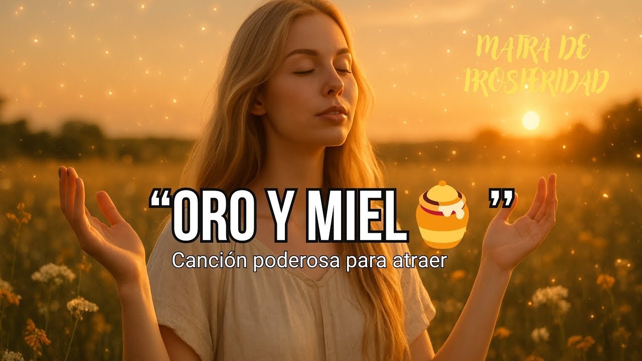 🌟ORO Y MIEL - Mantra de prosperidad para activar la abundancia (Escúchalo) 🎧