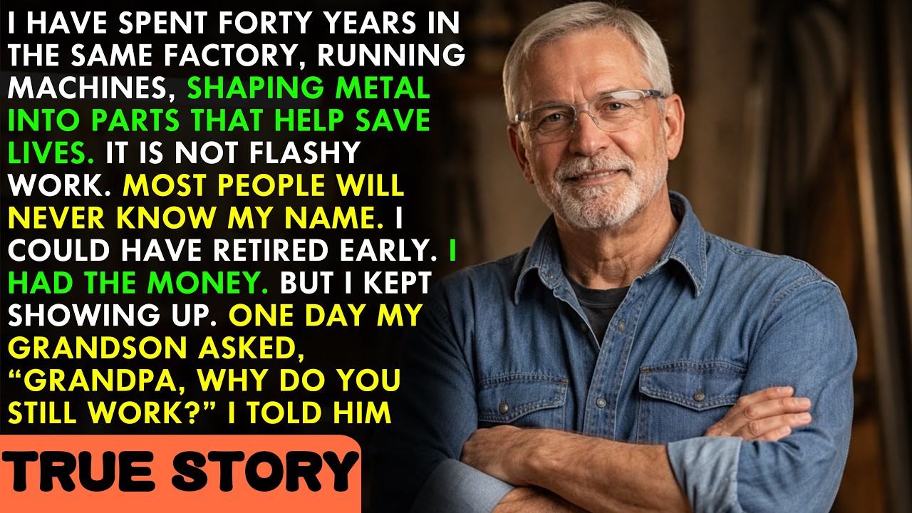 One day my grandson asked, 
