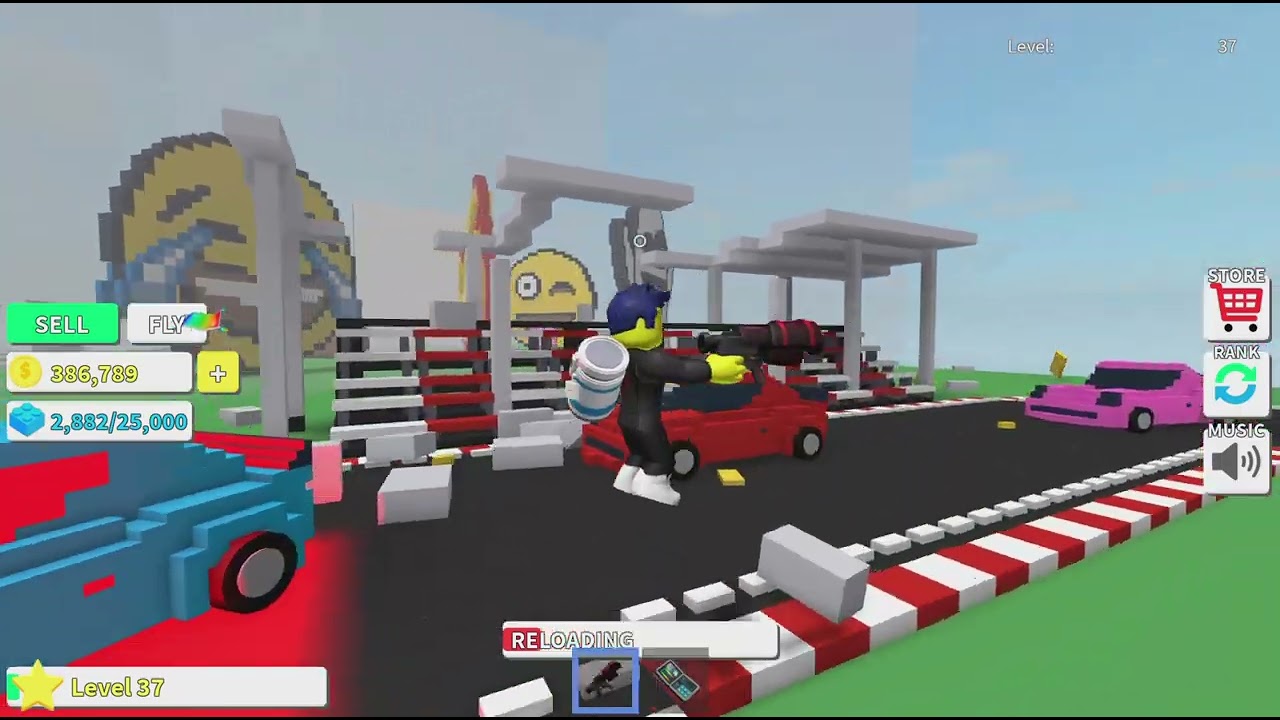 Roblox blow up/breaking lucky blocks XXD1