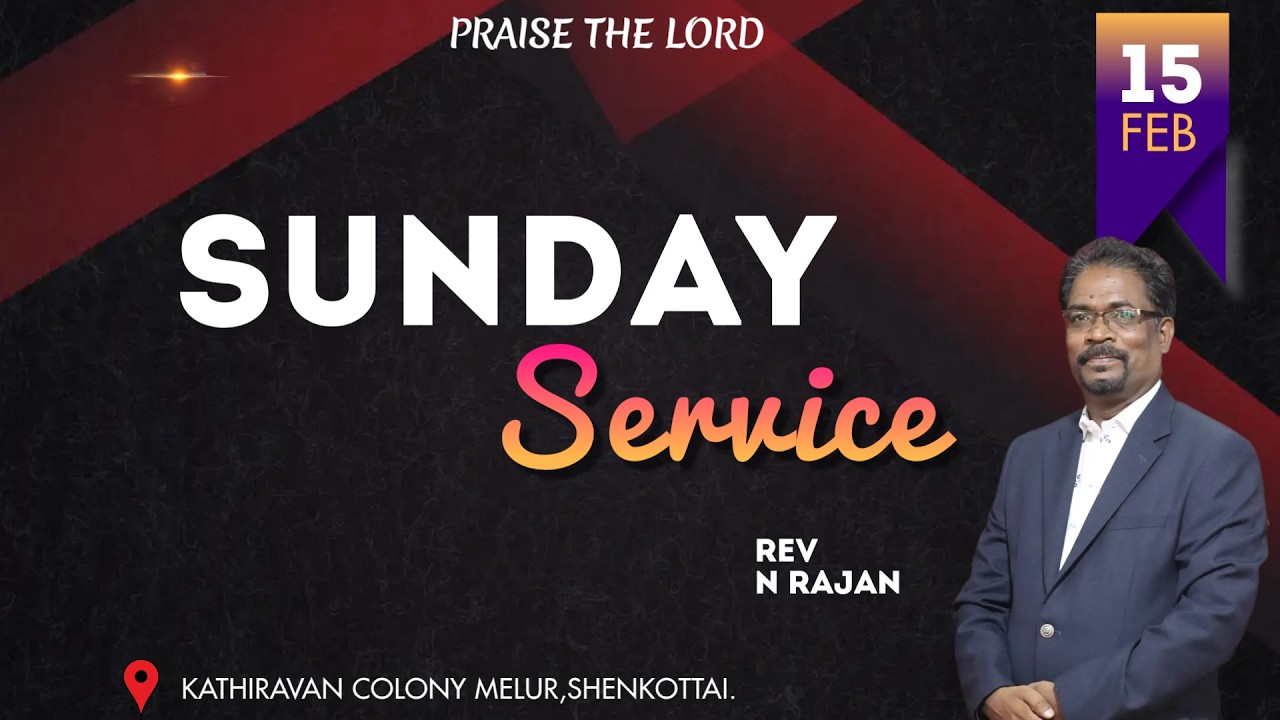 SUNDAY SERVICE| Rev.N.Rajan | Bible Faith Mission India | Shencottai | Tenkasi
