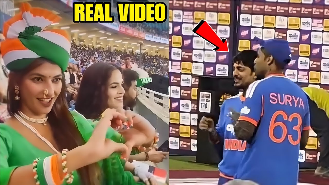 India vs Pakistan Viral Moment 😍 | Ishan Kishan & Pakistani Fan Girl Chemistry Goes Viral | trending