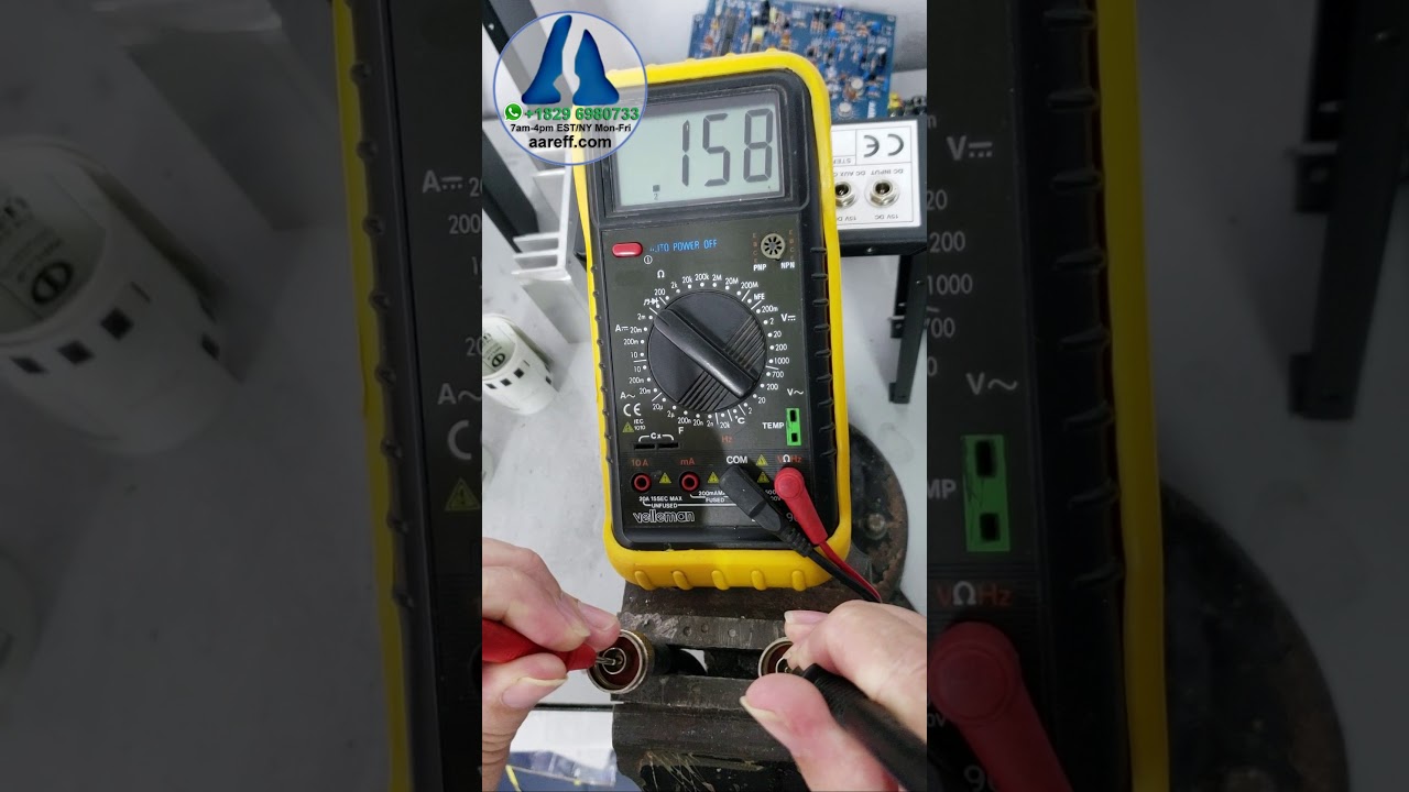 Testing an Antenna Cable using a Multimeter