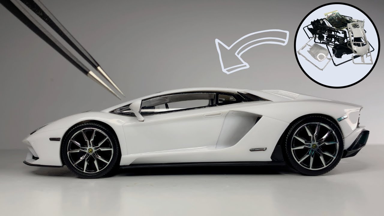 Mini Lamborghini Scale Model Build
