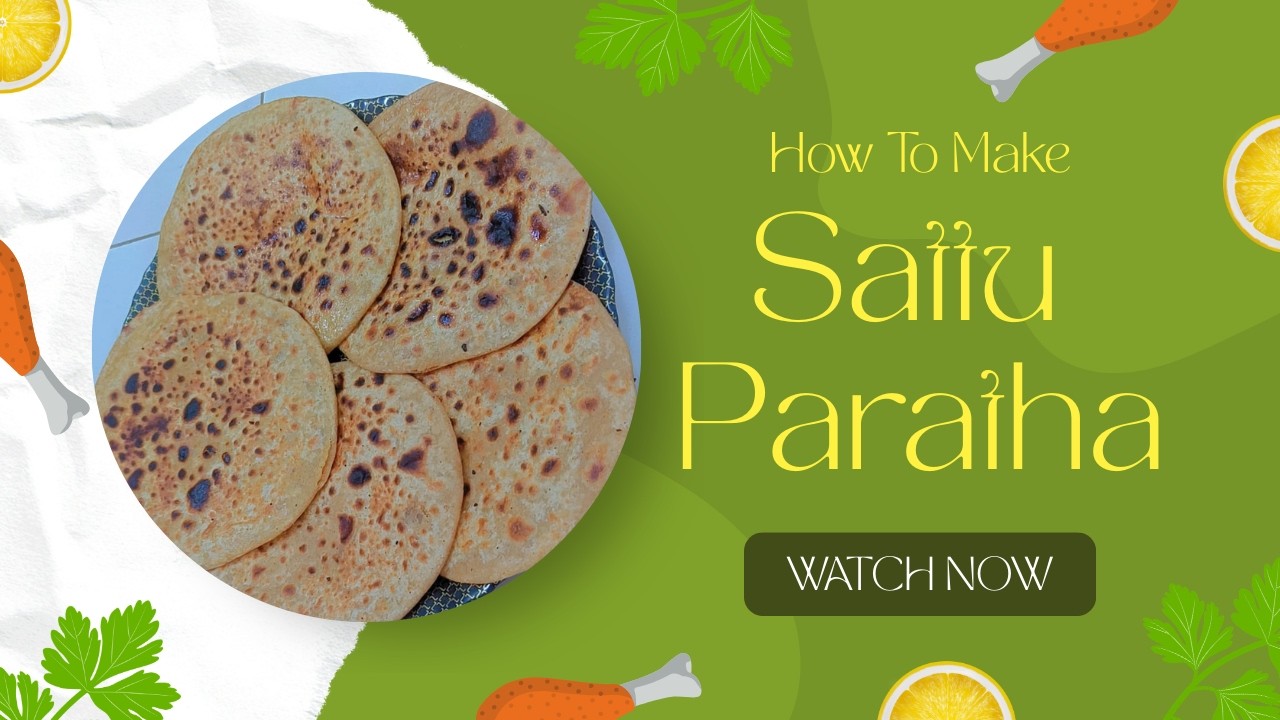 सत्तू पराठा रेसिपी | Bihari Style Sattu Paratha | Easy & Authentic