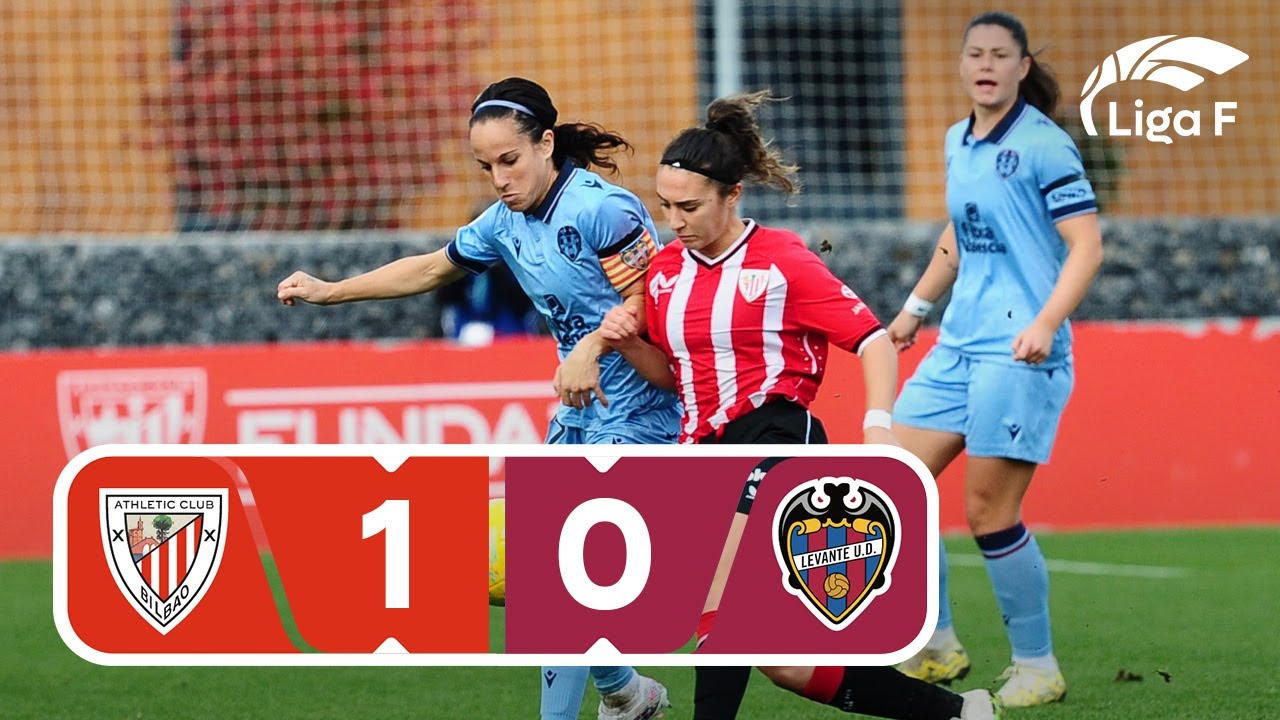 Resumen del Athletic Club vs Levante UD | Jornada 11 | Liga F