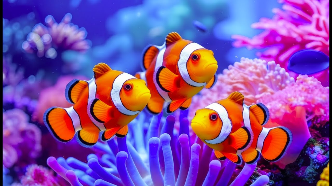 The Best 4K Aquarium – Dive Into a Mesmerizing Underwater Realm of Jellyfish & Coral Reefs. #76