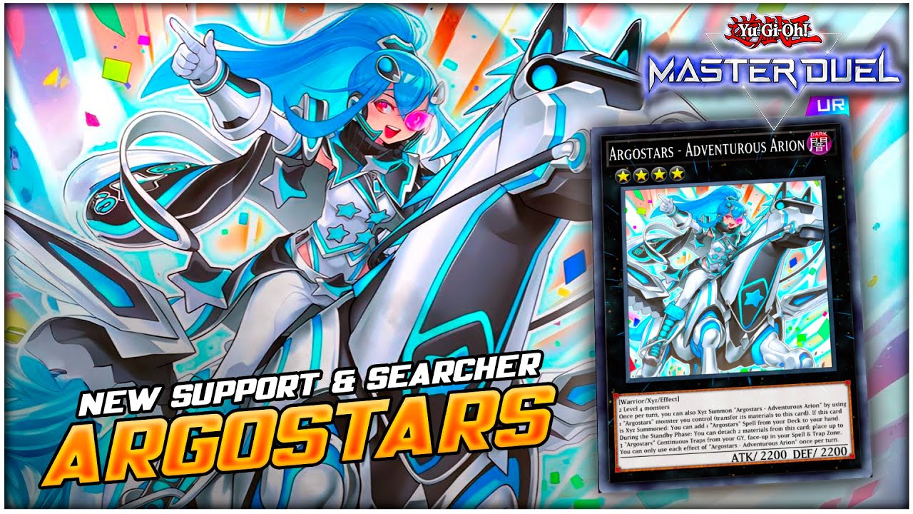 More Consistent! Argostars Deck ft. NEW Support! | Deck List & Combo | Yu-Gi-Oh! Master Duel