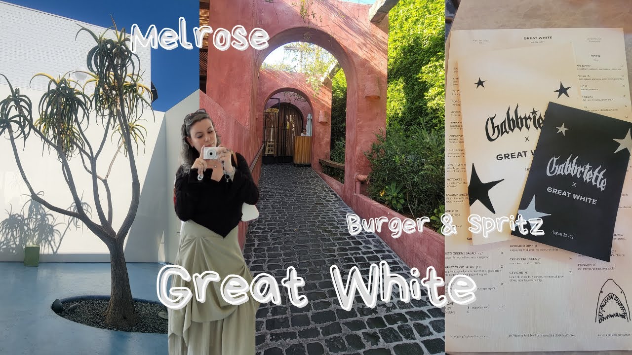 LA Vlogs | Beverly Hills, Great White Melrose, madhappy