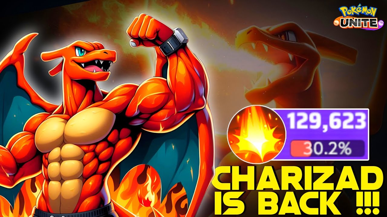CHARIZARD : THE SOLO QUEUE BURNER IS BACK WITH NEW BUILD 😎 | POKEMON UNITE
