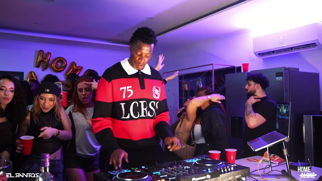 HOME ALONE LIVE SET X EL SNTOS AFROBEATS | AMAPIANO 
