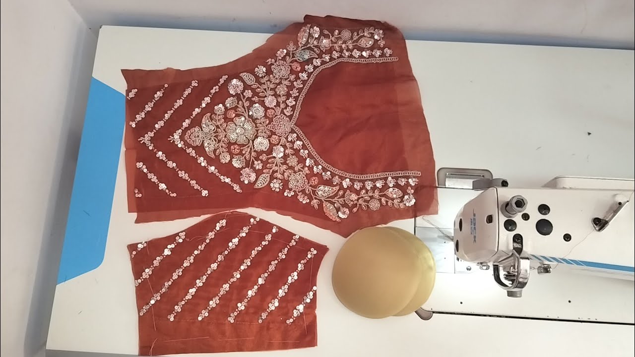 🛑 Live Aster Padded Blouse Stitching | Step by Step Blouse Stitching Tutorial | Easy Tailoring