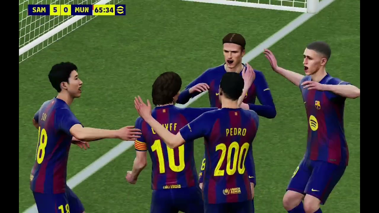 Trajetória na liga efotball