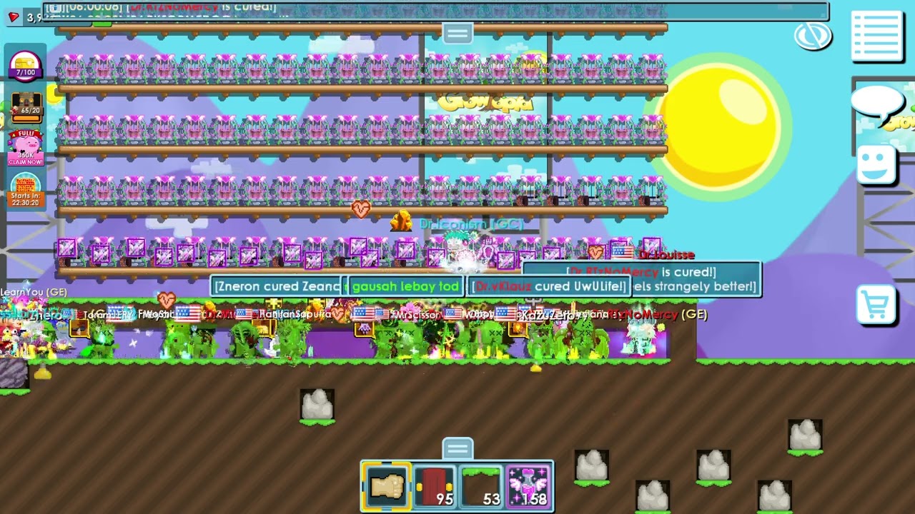 LUCKIEST VALENTINE SO FAR?? | GROWTOPIA GACHA WELL OF LOVE