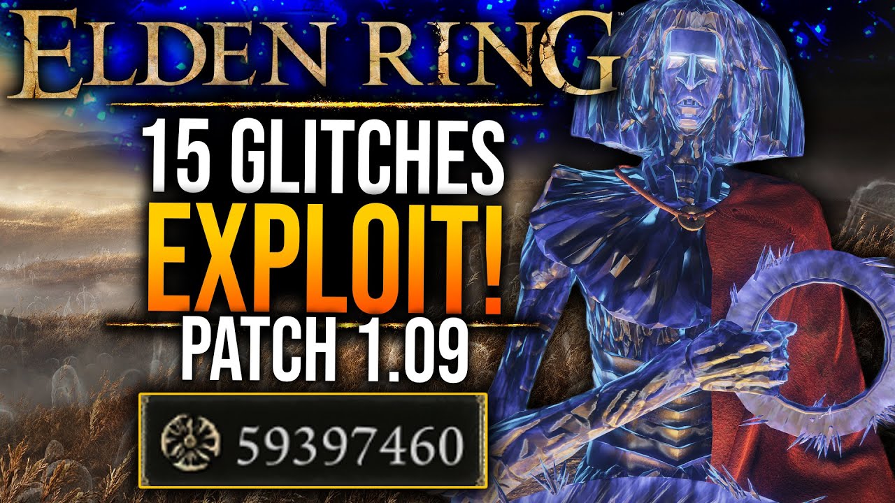 Elden Ring - 15 GLITCHES! 500K Runes in 30s! PATCH 1.09! BEST Rune Farm Glitch! Early Game!