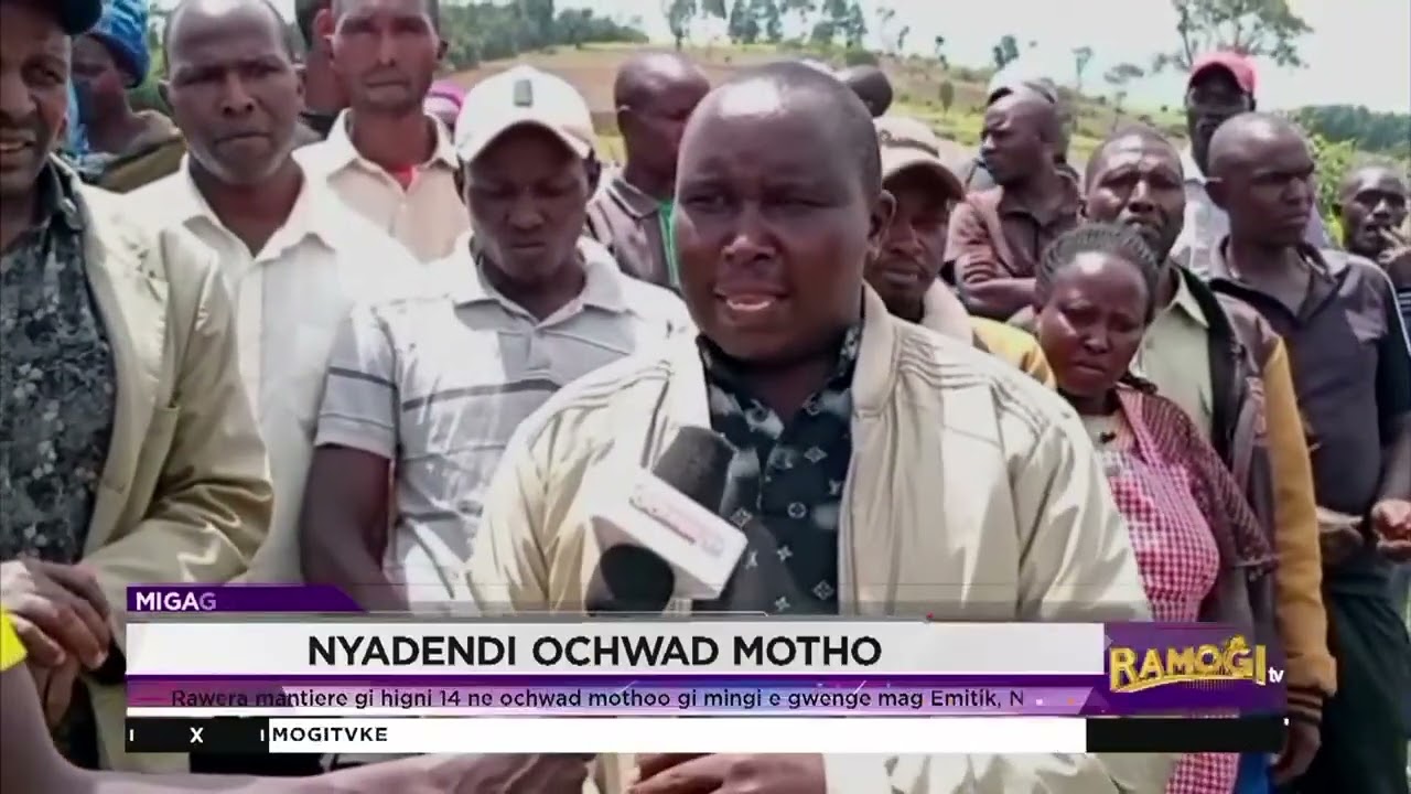 Rawera mantiere gi higni 14 ne ochwad mothoogi mingi e gwenge mag Emitik,Narok