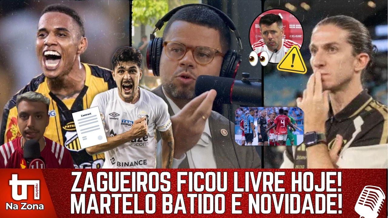 🔴⚪️ ZAGUEIRO SAIU LIVRE HOJE! TÁ VINDO pro INTER? CORRIDA CONTRA O TEMPO! e DIREÇÃO QUEBROU SILÊNCIO