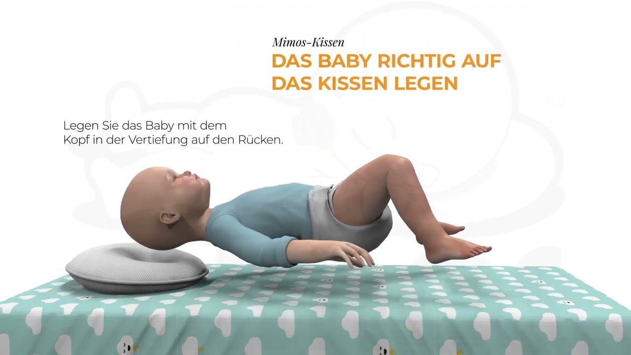 Mimos® Kissen - wie man das Mimos-Kissen benutzt