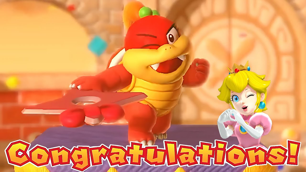 Super Mario Party Mariothon Pom Pom vs Goomba vs Donkey Kong vs Wario in Toad Cup