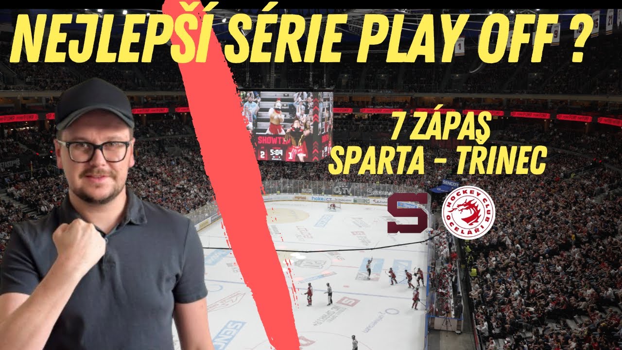 EXTRALIGA PLAY OFF🏒 Třinec otočil sérii z 0:3 na 4:3🔥😱 MATCHDAY vlog⚽🎥