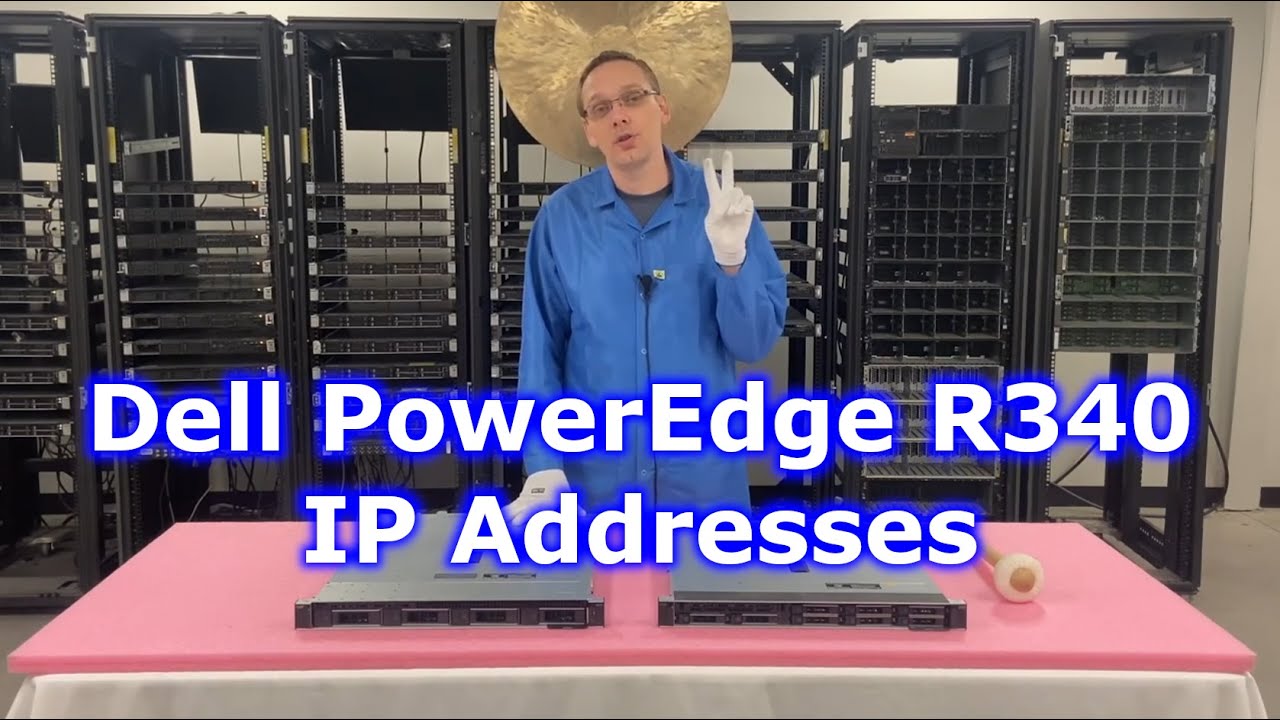 Dell PowerEdge R340 Server IP | How To Set an IP Address | DHCP | Static IP | Lifecycle Controller