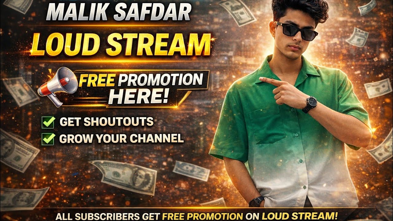 🔴 OFFICIAL LIVE STREAM – MALIK SAFDAR OFFICIAL |Welcome to the Most Supportive Live Community! 🌟