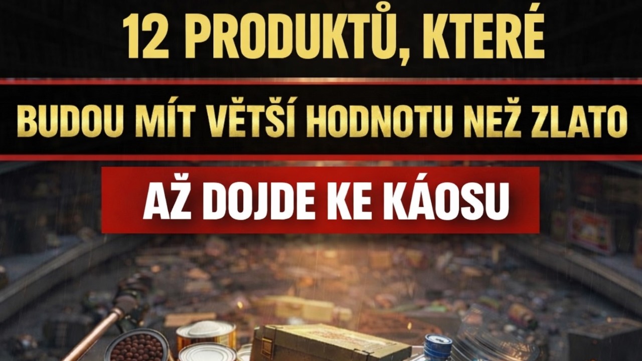 12 Produktů, Které Budou Mít Větší Hodnotu Než Zlato, Až Dojde Ke Kolapsu
