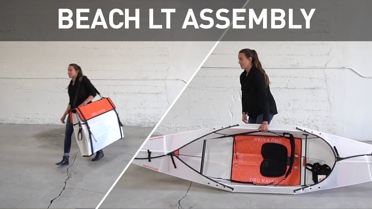 Oru Kayak Beach LT Assembly Guide [2018 Model]