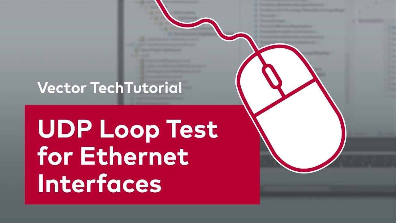 Example for Loop Test UDP for Ethernet Interface | #VectorTechTutorial