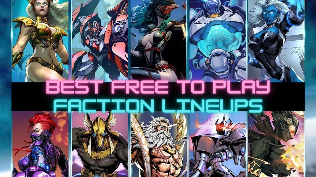 X-HERO | Epic Heroes - Beginner Guide Series 2 - Best Free to Play Faction Lineups