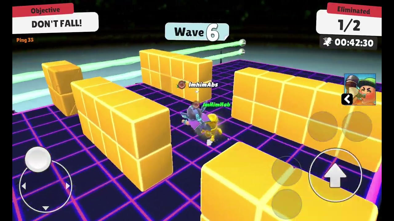 Playing stumble guys with bros