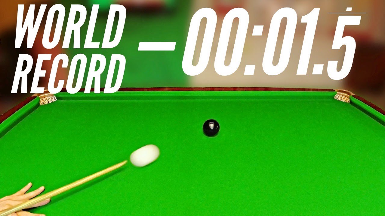 Snooker Colour Clearance World Record Attempt