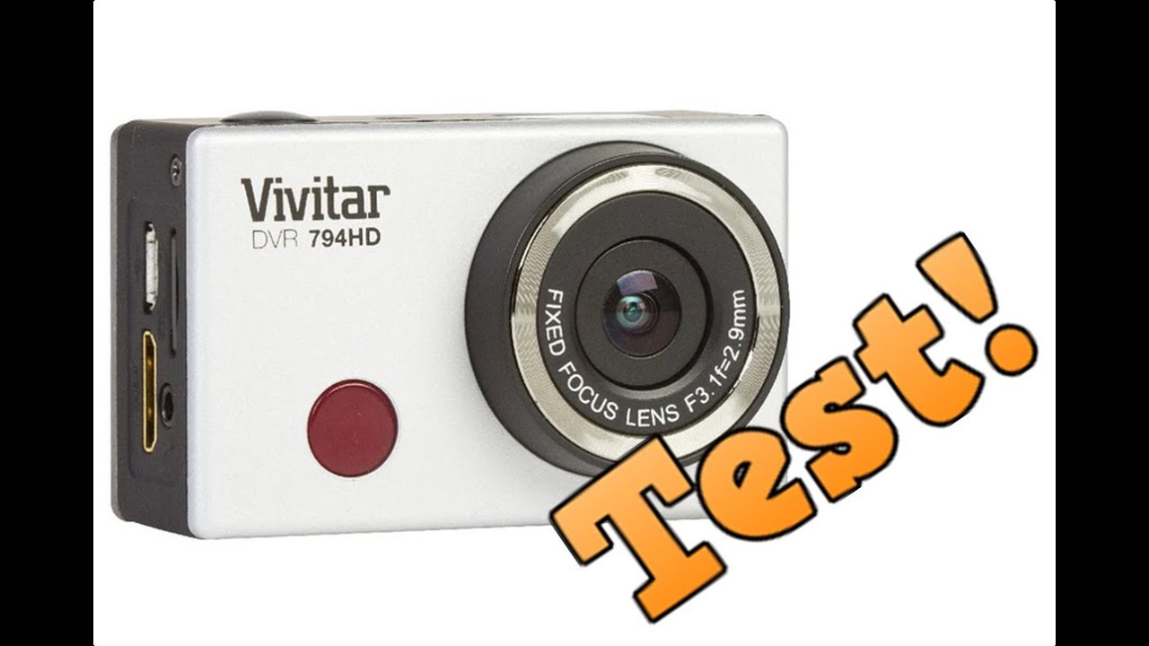 Vivitar DVR 794HD Test - IcemanRacing