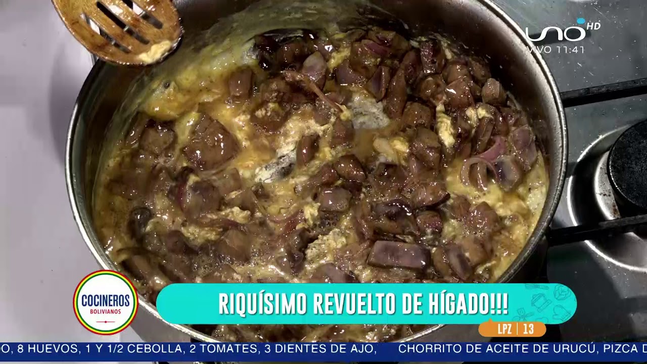 REVUELTO DE HÍGADO - Cocinero Pablo Cortez