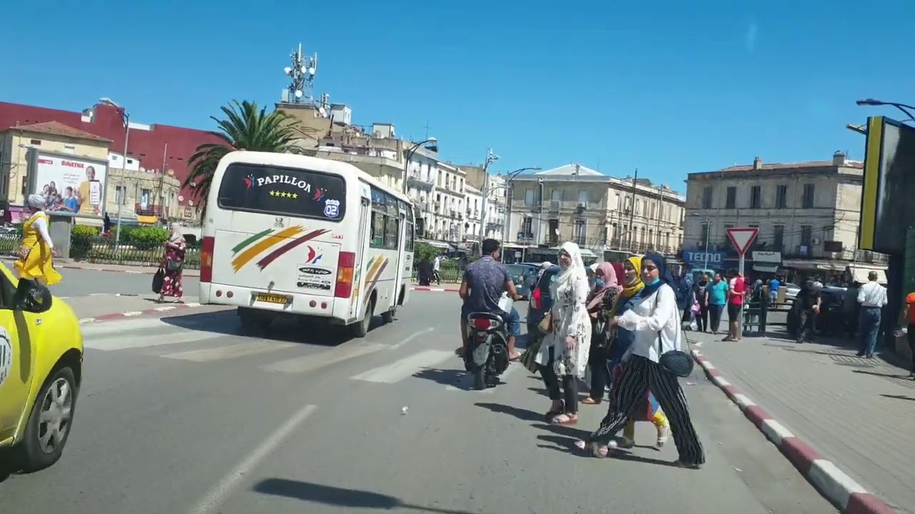 Driving in Annaba Algeria Champ-de-Mars ( part 02) 01/09/2020