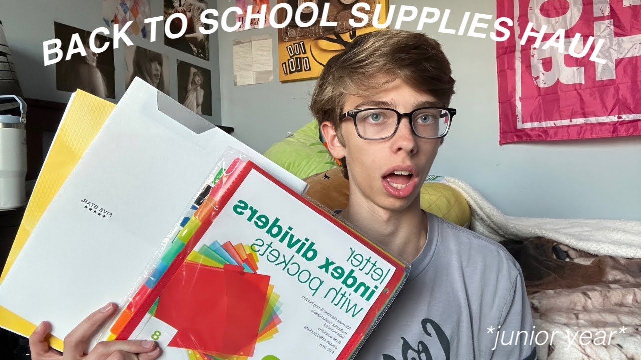 SCHOOL SUPPLIES HAUL 2024 *junior year* 📓✏️