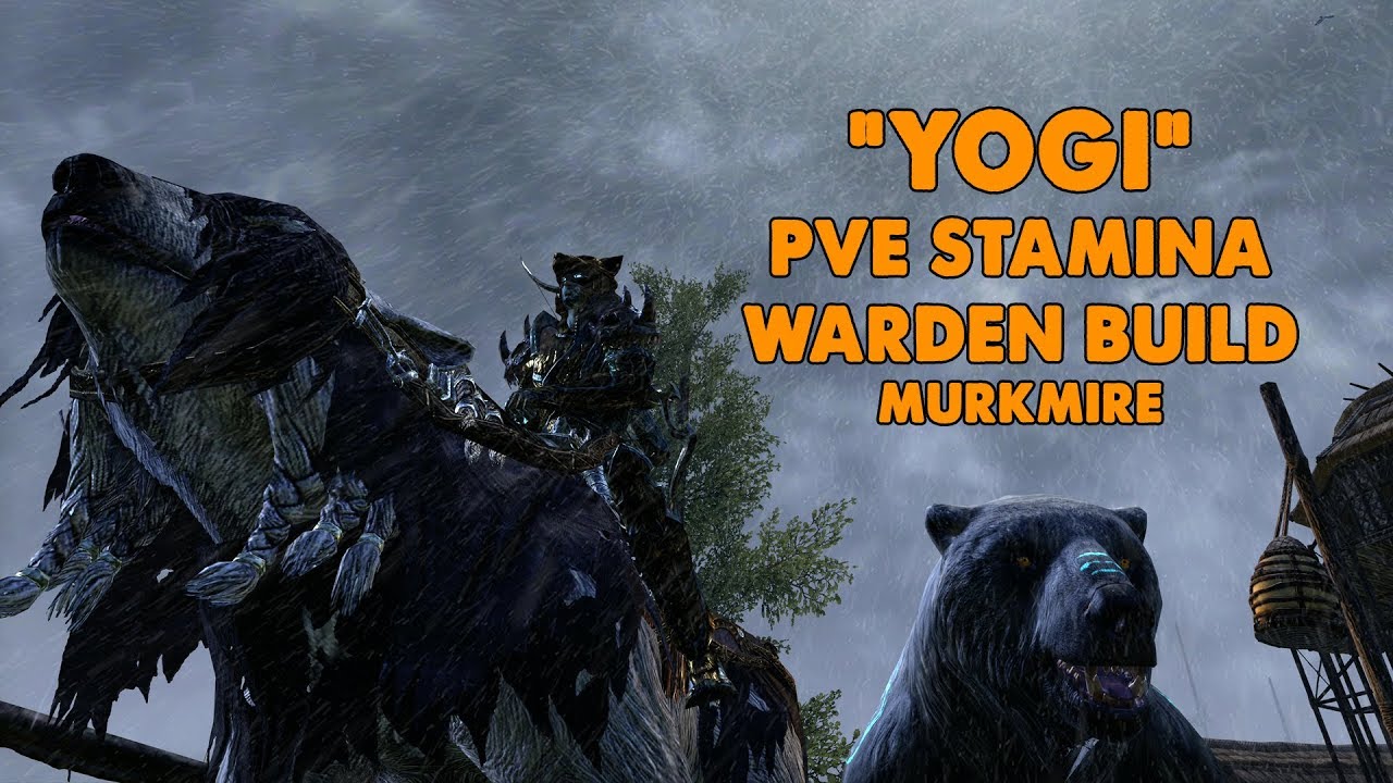 ESO - Yogi - Stamina Warden PVE BOW/BOW build - (Murkmire)