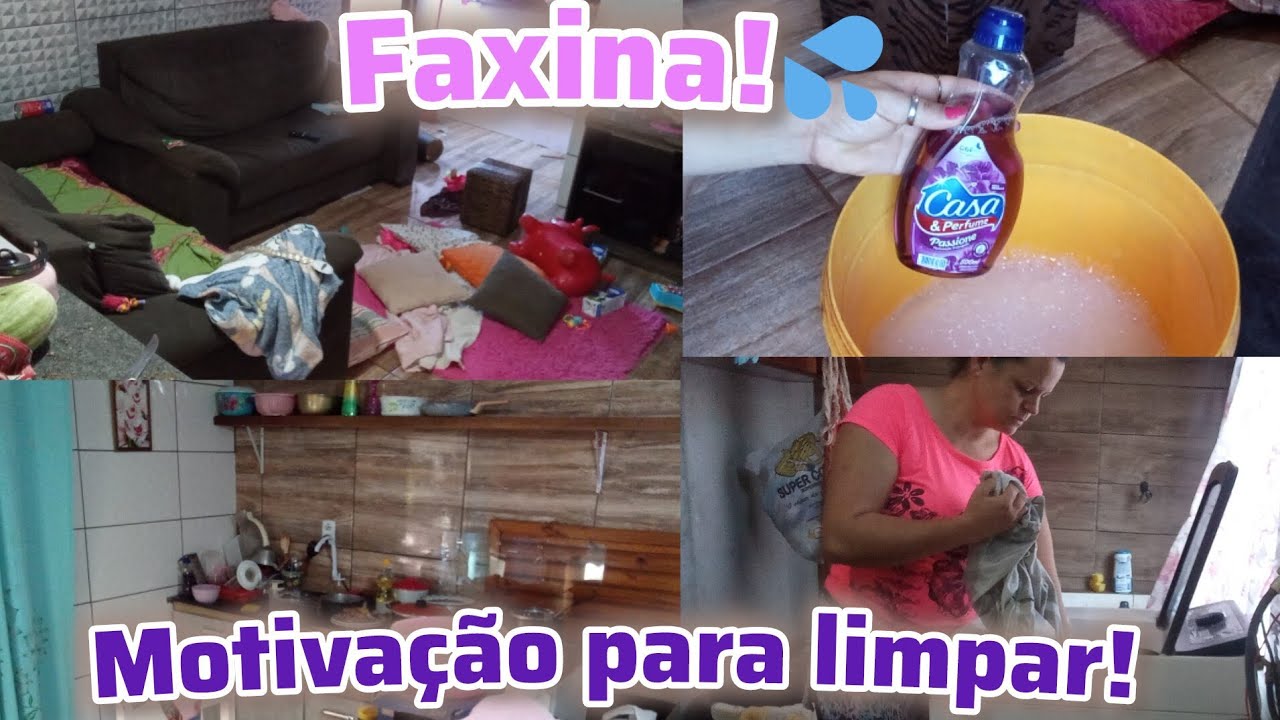 Faxina!Motivação para cuidar do lar🫧🧹🪣/2 dias sem limpar🤢