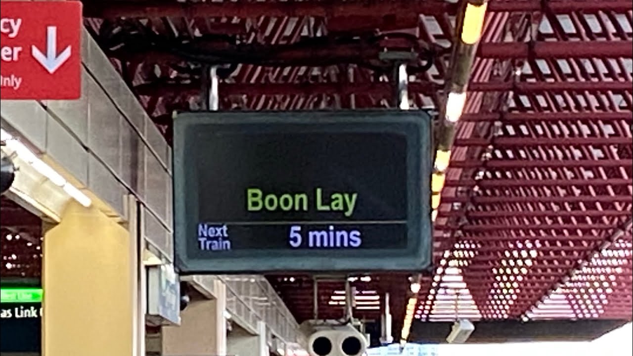 [SMRT] Journey to The West: Trains Ending at Boon Lay