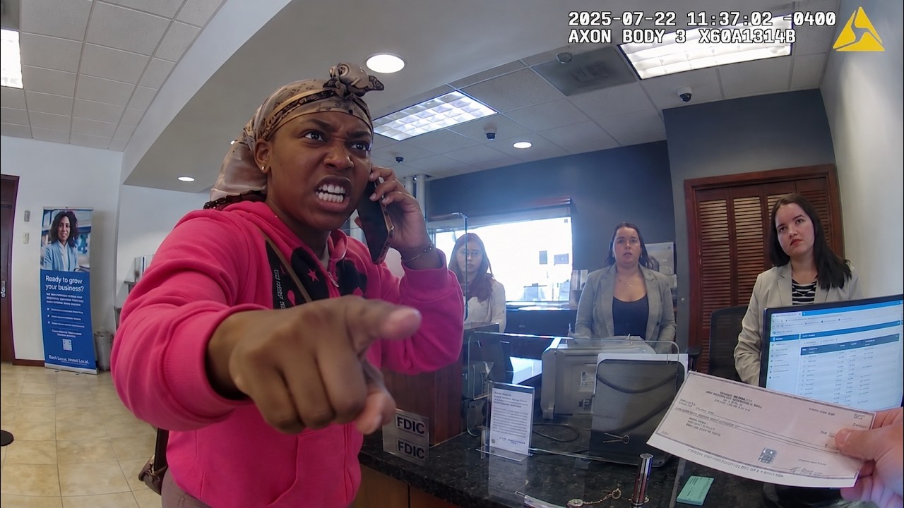 Police Surprise Student During $400,000 Stolen Check Deposit