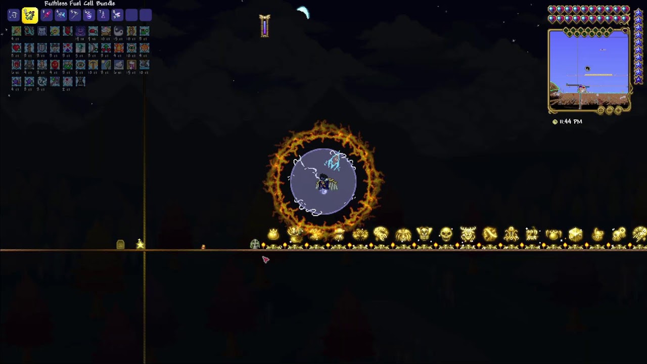 Finishing Hardmode In Terraria Wrath Of The Gods