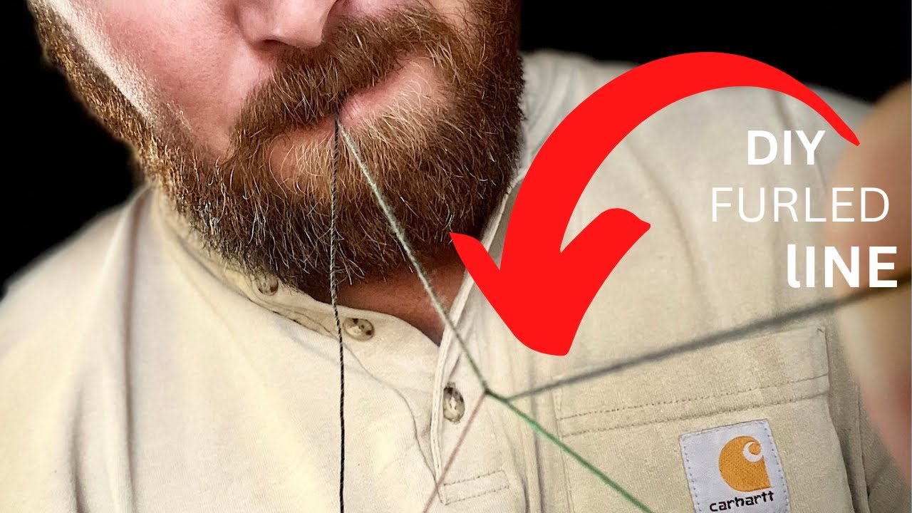 DIY Furled Tenkara Lines | 3 Leg Camo Furled Leader | Flyfisher-Tech E03