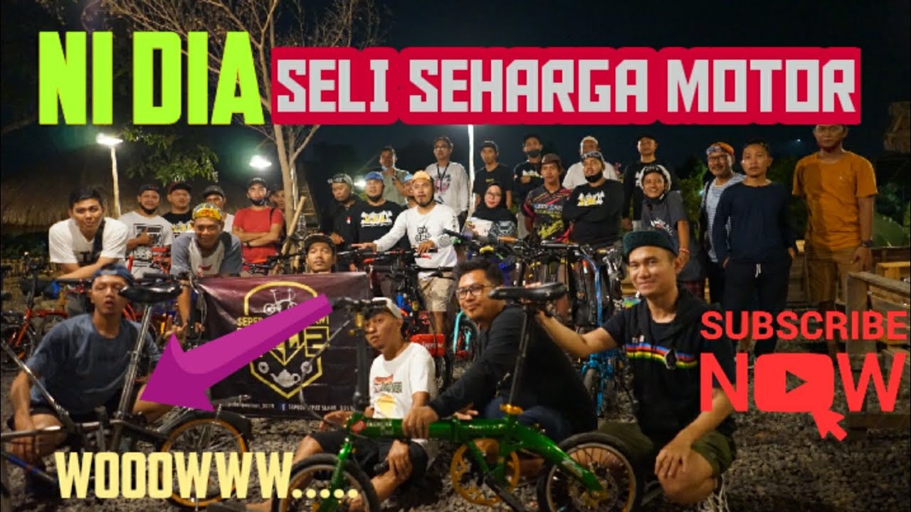 REVIEW SEPEDA LIPAT TERBAIK  2020 - BONGKAR SELI CLASSIC MILIK KOMUNITAS SEPEDA LIPAT SLAWI