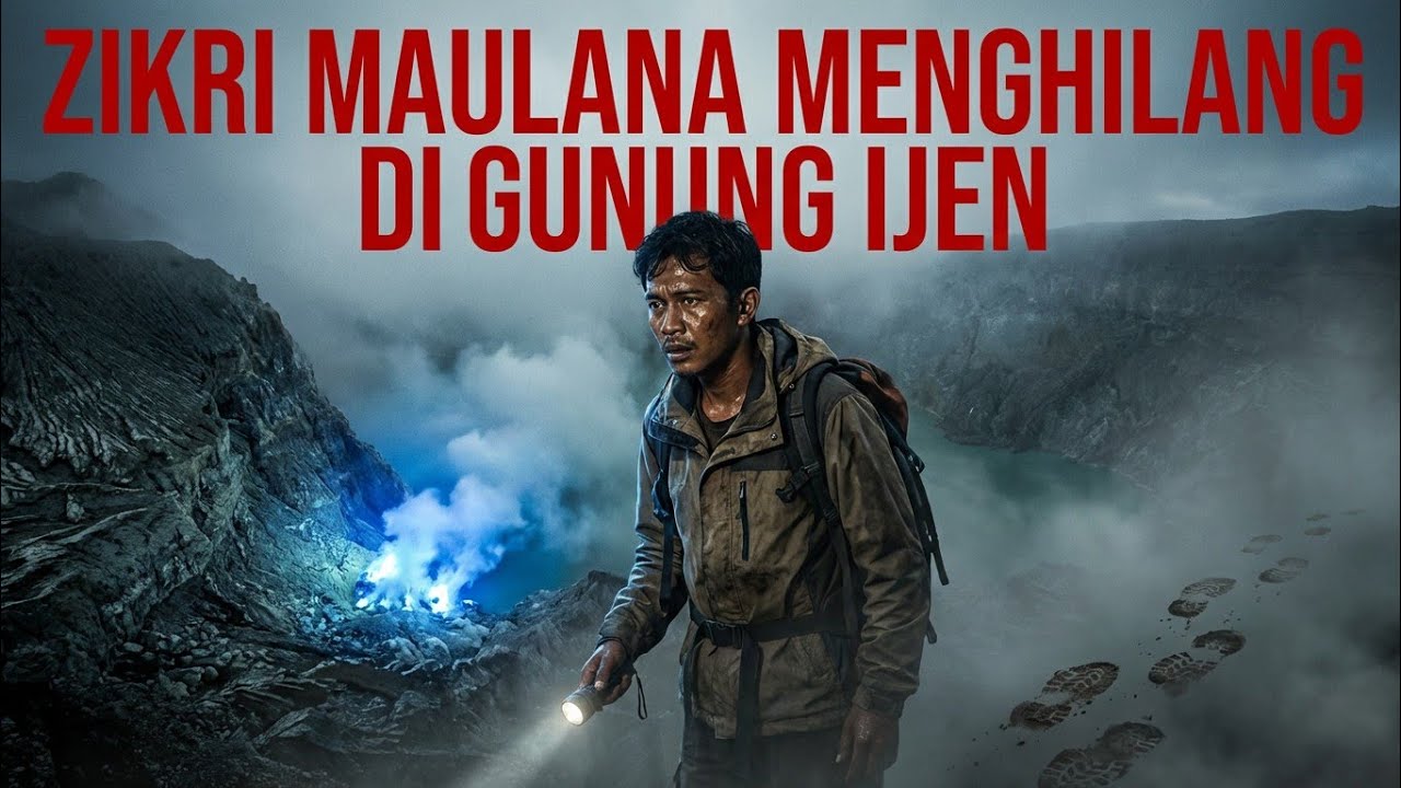 30 Jam Hilang di Gunung Ijen! Kronologi Lengkap Pendaki 16 Tahun Ditemukan di Lereng Curam.
