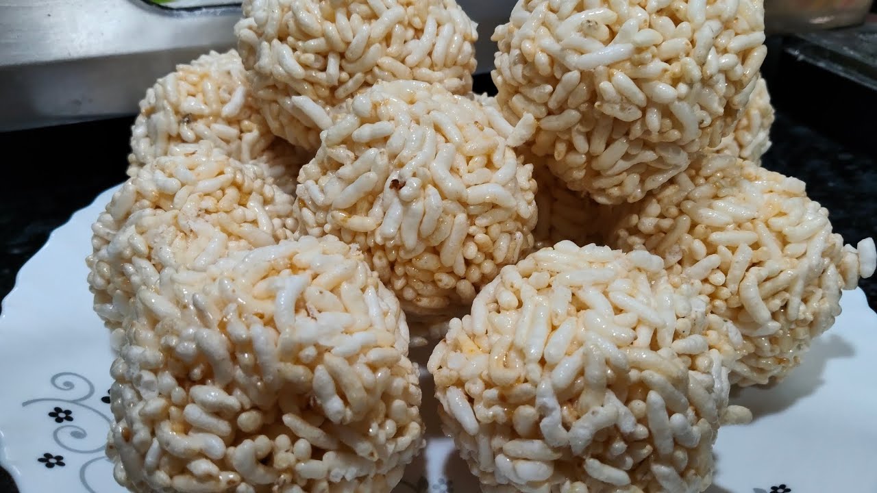 ||Gaon Style Murmure ke Laddoo ||मुरमुरे लड्डू||easy and simple||@Kusumfoodkitchen 