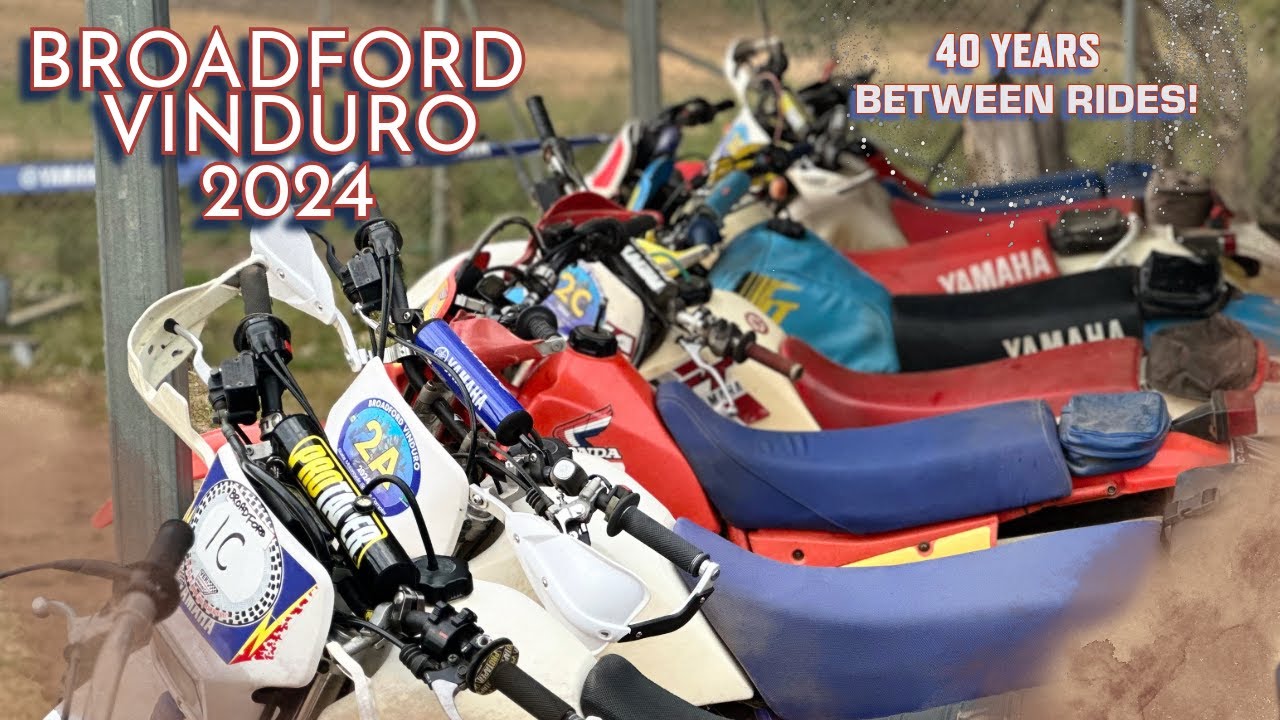 Broadford Vinduro 2024 - 40 Years Between Rides