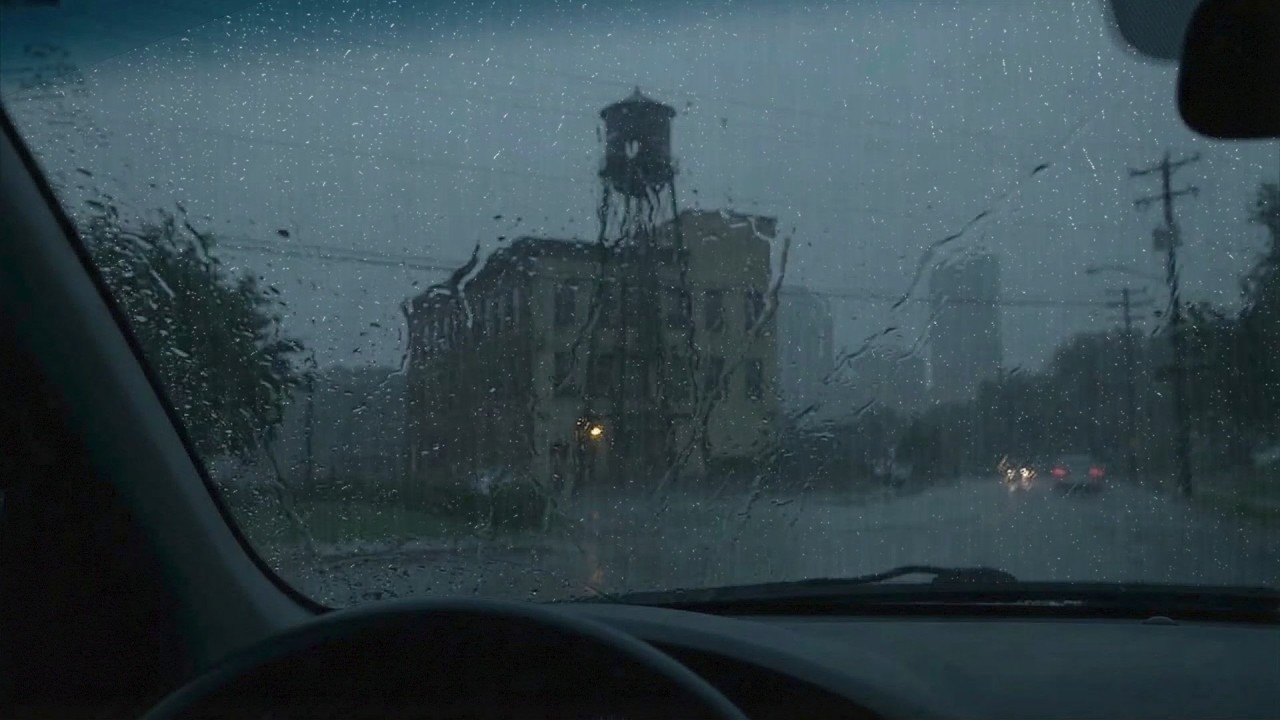 Driving in Heavy Rain | Relaxing Rain Sounds from Inside the Car for Sleep