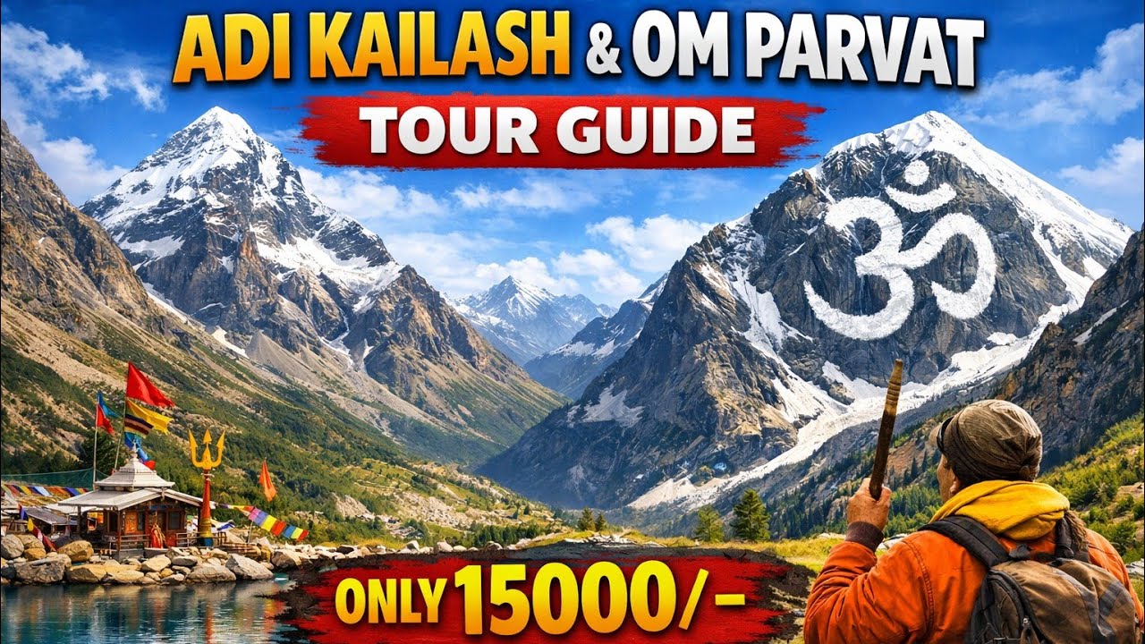 আদি কৈলাস ও ওঁম পর্বত ট্যুর গাইড 2026.Adi Kailash & Om Parvat Tour Guide 2026.Panchaulli Trek Bangla