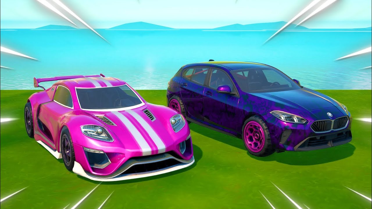 ¡CARRERA DE COCHES SUPER DEPORTIVOS! 🚗 Aquí no hay quien viva Fortnite 27