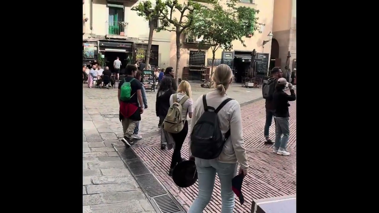 Wandelen door Barcelona
