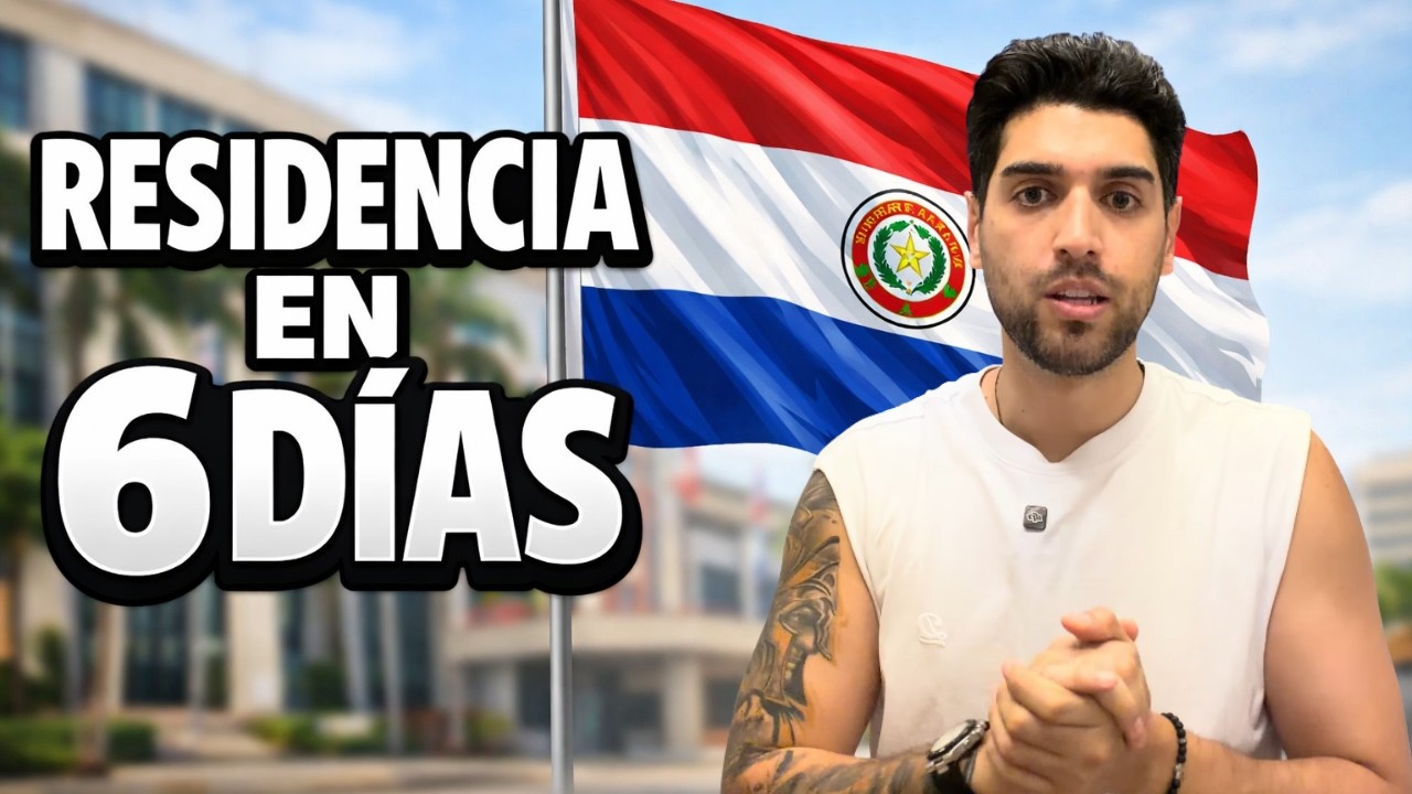 Saqué mi residencia en Paraguay en 6 días (tutorial real paso a paso)